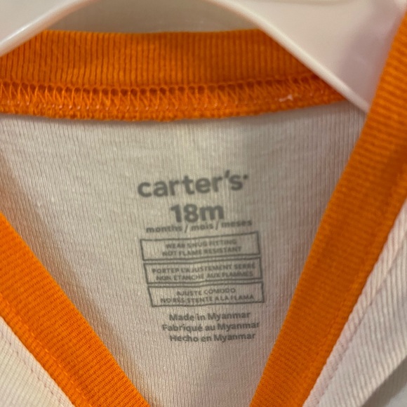 Halloween Pajama Set Carter’s Baby Boy Size 18M - Picture 4 of 7